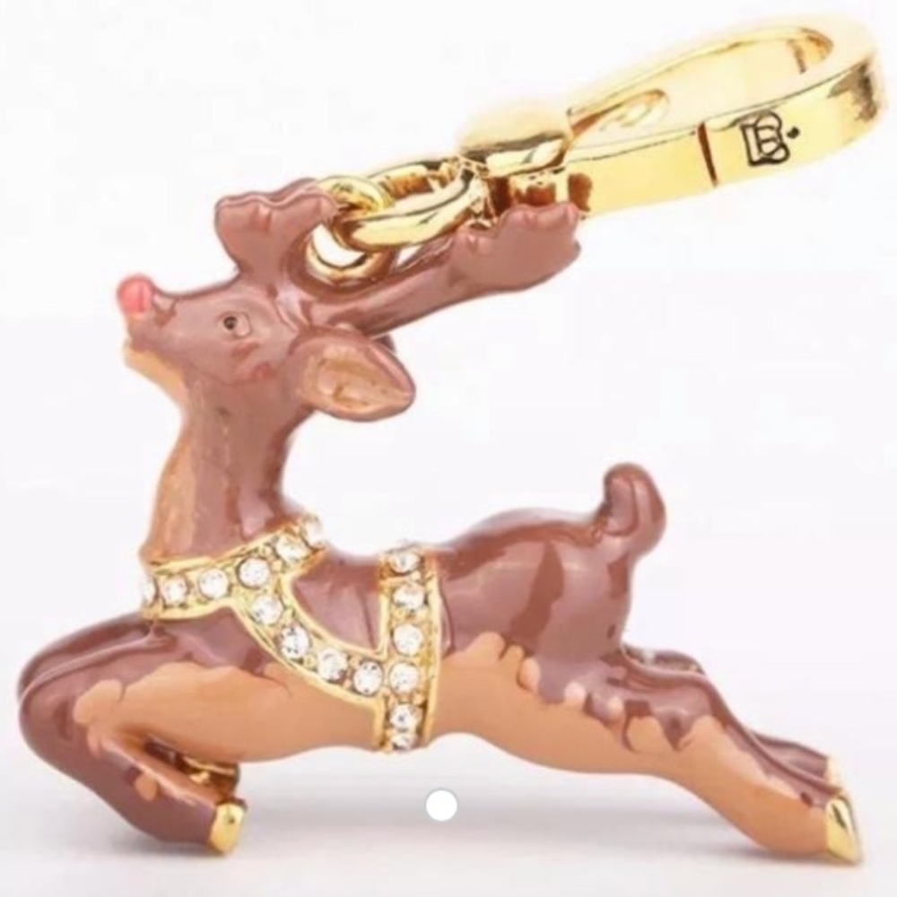 Juicy Couture Reindeer Christmas charm